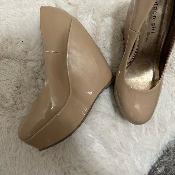 Steve Madden Size 8 Taupe - Picture 2 of 7